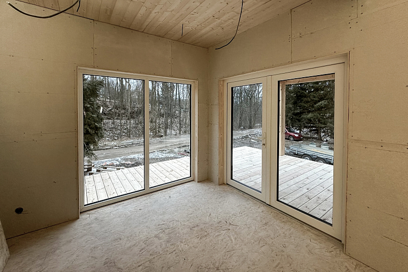 Maison 70 m² en bois kit RE2020 avec permis de construire MENDE V12_A1