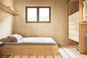 Maison34 m² en bois kit RE2020 avec permis de construire REIMS V10_A1