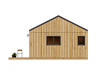 Maison34 m² en bois kit RE2020 avec permis de construire REIMS V10_A1