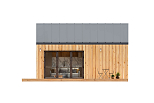 Maison34 m² en bois kit RE2020 avec permis de construire REIMS V10_A1