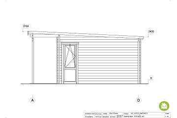 Chalet de jardin CHAGNY VSP43