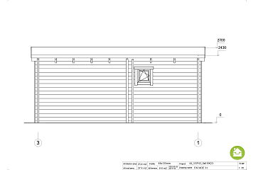 Chalet de jardin CHAGNY VSP43