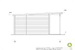 Chalet de jardin CHAGNY VSP43, 23m2, 44mm, 58mm, RE2020, promotion3