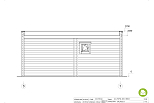 Chalet de jardin RIMONT VSP39, 24m2, 44mm, 58mm, RE2020, sur mesure4