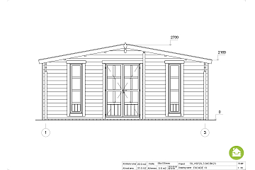 Chalet de jardin PERRIGNY VSP20