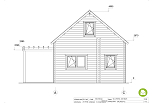 Chalet en bois habitable NARMONT VSP30, 56m2, 44mm, 58mm, RE2020, habitable1