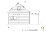 Chalet en bois habitable NARMONT VSP30, 56m2, 44mm, 58mm, RE2020, habitable1