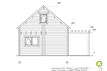 Chalet en bois habitable NARMONT VSP30