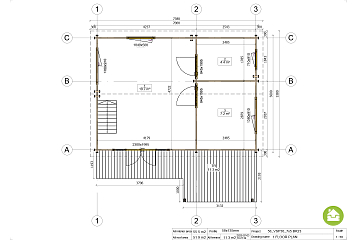 Chalet en bois habitable NARMONT VSP30