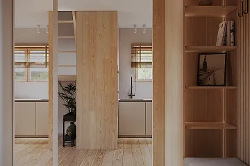 Maison 97 m² en bois kit RE2020 avec permis de construire TARBES V5_A2