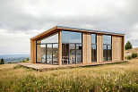 Maison 43 m² en bois kit RE2020 avec permis de construire VELLES V21_A1