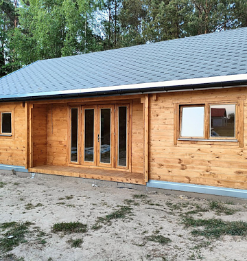 Modèle Populaire de Chalet en Bois : Chalet en Bois ISTRES VSP23