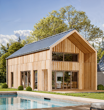 Maison Modulaire 80m² Écologique RE2020 - VITTEL V23_A1
