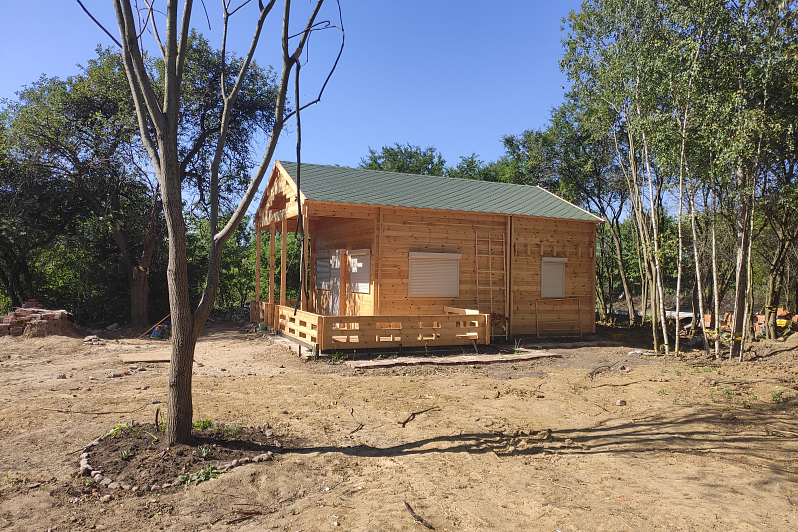 Chalet en bois habitable CHARIGNY VSP7, 44 mm, 58 mm, RE2020, 40 m2, sur mesure2