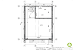 Chalet en bois habitable TULLE V1_A1, 4x5, 20 m2, prix4
