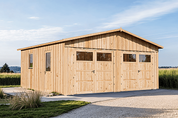Garage ossature bois MELUN G2.1