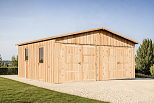 Garage ossature bois BROU G2, 6x6 m