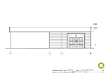Garage double bois avec carport ORBEC GS6, 70m2, 44mm, promotion, façade1