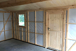 Garage en bois habitable G1.1, 22 m2, bas prix2