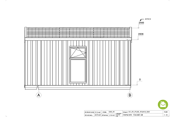 Chalet de jardin PAU S1_A1