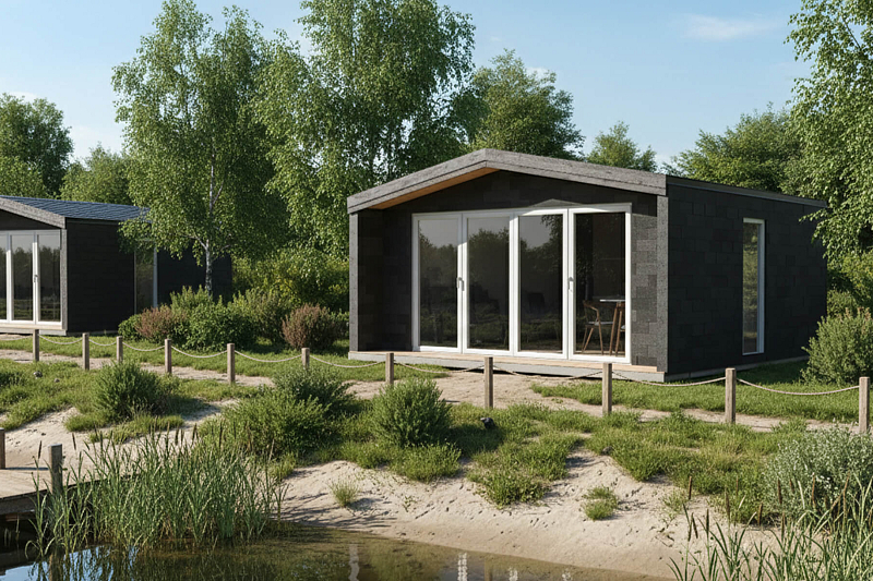 Chalet 17 m² en bois isolé CAEN S1_A2_ROI