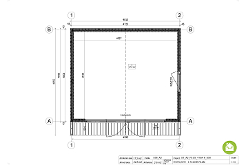 Chalet de jardin CAEN S1_A2