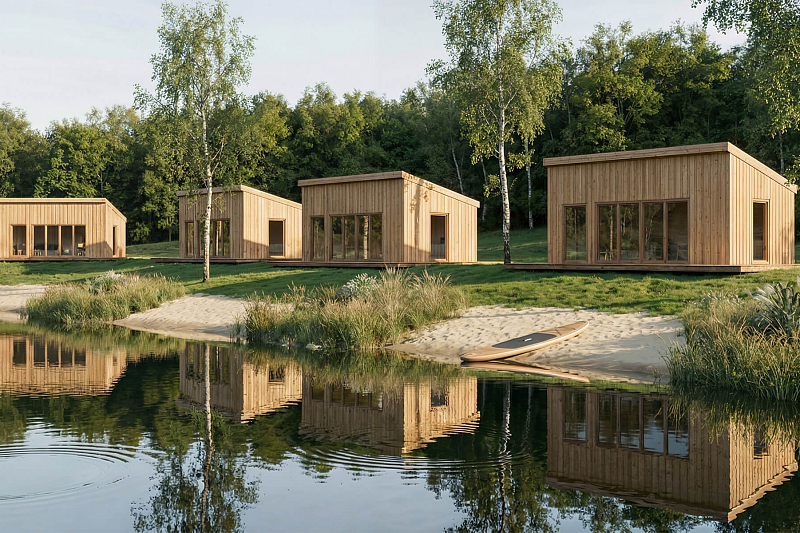 Chalet 20 m² en bois isolé AUBAGNE S2_A1_ROI