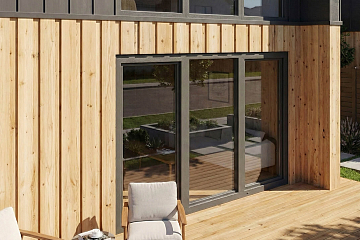 Maison 58 m² en bois kit RE2020 avec permis de construire SORBON V11.1_A1_Mix2_ROI