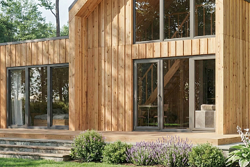 Maison 68 m² en bois kit RE2020 avec permis de construire MIREVAL V11_A1