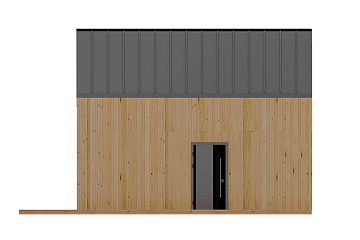 Maison 68 m² en bois kit RE2020 avec permis de construire MIREVAL V11_A1