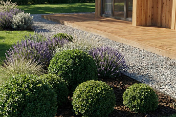 Maison 68 m² en bois kit RE2020 avec permis de construire LAURAC V11_A1_Mix2