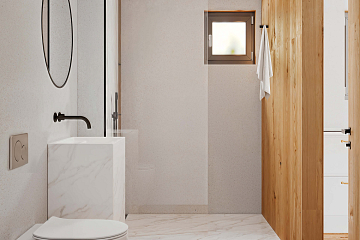 Maison 68 m² en bois kit RE2020 avec permis de construire LAURAC V11_A1_Mix2