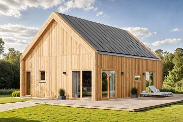 Maison ossature bois MENDE V12_A1