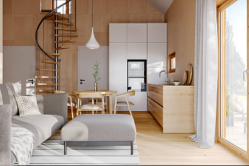Maison ossature bois MENDE V12_A1