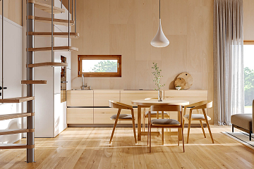 Maison ossature bois MENDE V12_A1