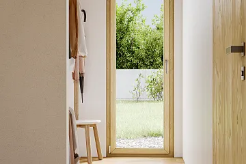 Maison 70 m² en bois kit RE2020 avec permis de construire BASSOU V12_A3