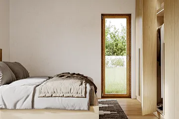Maison 70 m² en bois kit RE2020 avec permis de construire BASSOU V12_A3