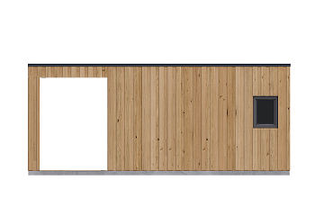 Maison 34 m² en bois isolé RE2020 avec permis de construire LURS V15.1_A1