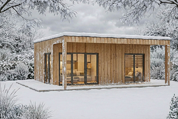 Maison 34 m² en bois isolé RE2020 avec permis de construire LURS V15.1_A1
