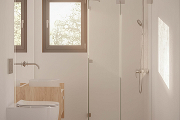 Maison 34 m² en bois isolé RE2020 avec permis de construire SISTERON V15_A1