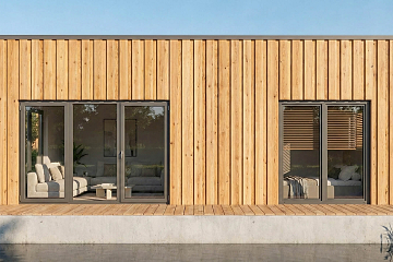 Maison 34 m² en bois isolé RE2020 avec permis de construire SISTERON V15_A1_ROI