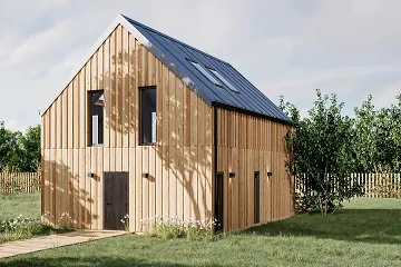 Maison 97 m² ossature bois résidentielle  QUIMPER V17_A1