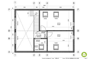 Maison 97 m² ossature bois résidentielle  QUIMPER V17_A1