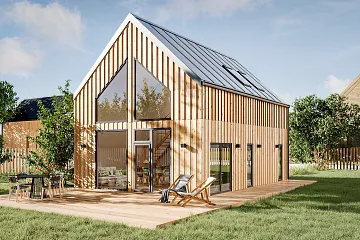 Maison 97 m² ossature bois résidentielle  QUIMPER V17_A1
