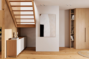 Maison 84 m² en bois kit RE2020 avec permis de construire LORMES V18_A1