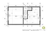Maison 84 m² en bois kit RE2020 avec permis de construire LORMES V18_A1