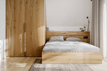 Maison 95 m² en bois kit RE2020 avec permis de construire AVORD V19_A1