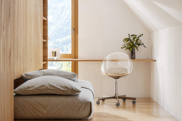 Maison 95 m² en bois kit RE2020 avec permis de construire AVORD V19_A1