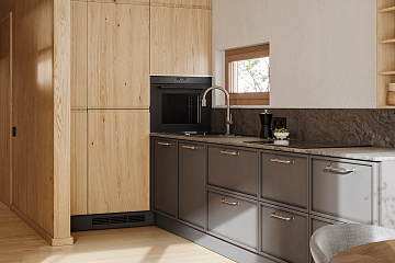 Maison 95 m² en bois kit RE2020 avec permis de construire AVORD V19_A1