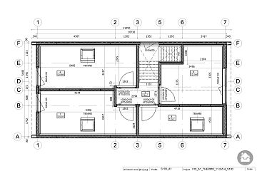 Maison 95 m² en bois kit RE2020 avec permis de construire AVORD V19_A1